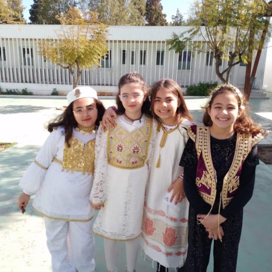 Journée habit traditionnel tunisien - Ecole Laghmani
