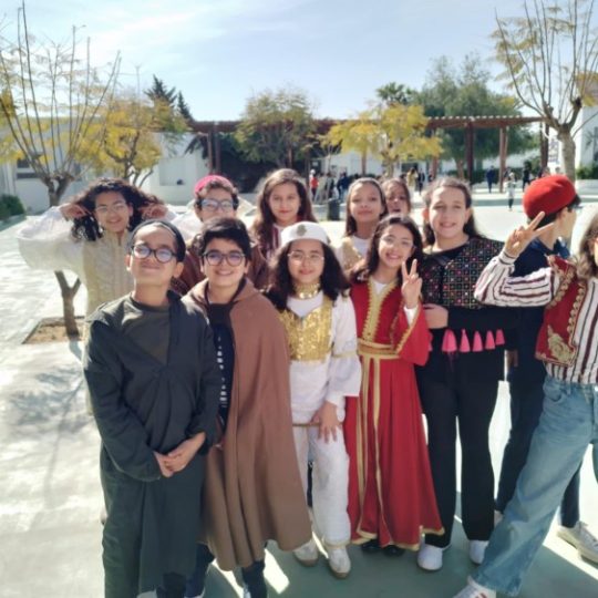Journée habit traditionnel tunisien - Ecole Laghmani