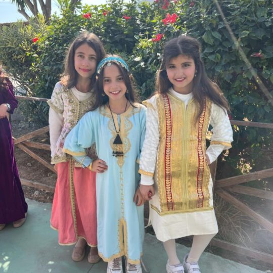 Journée habit traditionnel tunisien - Ecole Laghmani