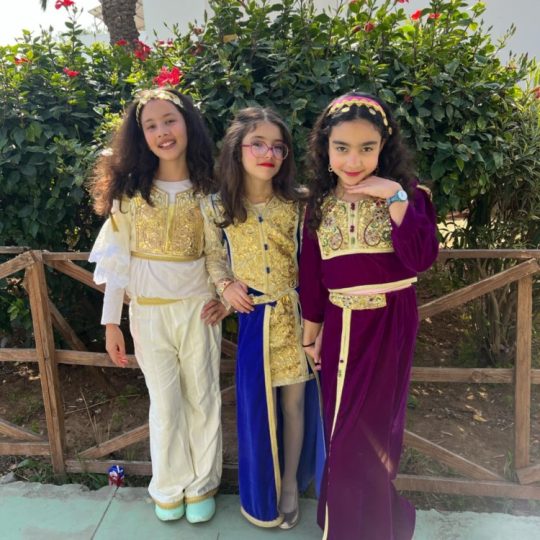 Journée habit traditionnel tunisien - Ecole Laghmani