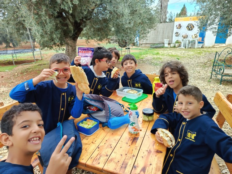 visite maison miel - école Laghmani