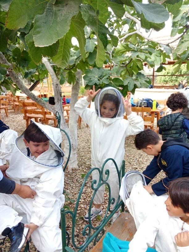 visite maison miel - école Laghmani