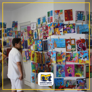 Création des élèves de l'institution Laghmani à la Kermesse 2025