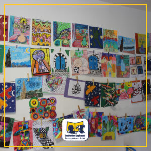 Création des élèves de l'institution Laghmani à la Kermesse 2025