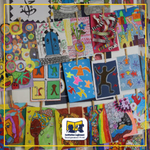 Création des élèves de l'institution Laghmani à la Kermesse 2025