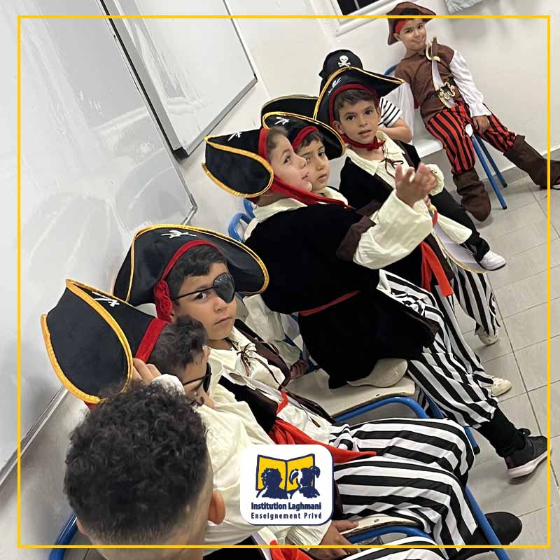 Les classes maternelles à la Fête de fin d'année - institution Laghmani