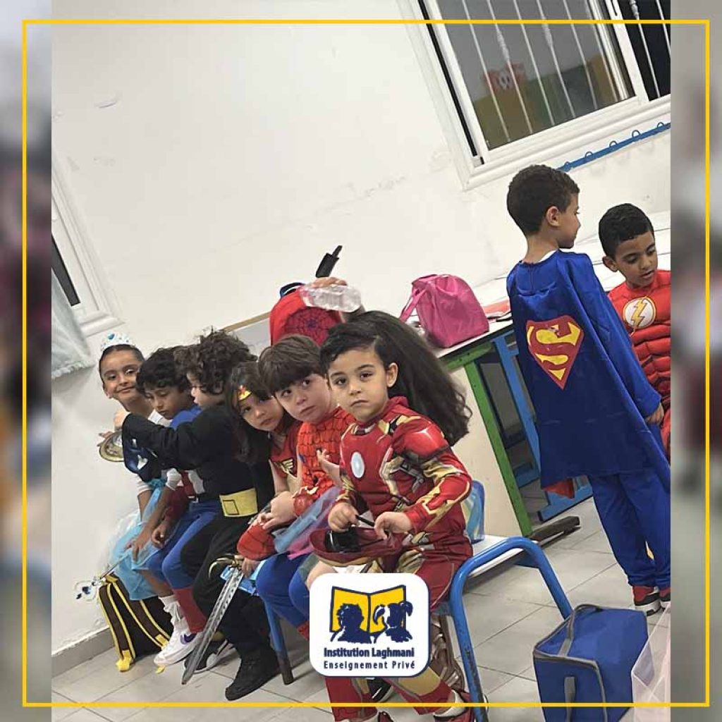 Les classes maternelles à la Fête de fin d'année - institution Laghmani