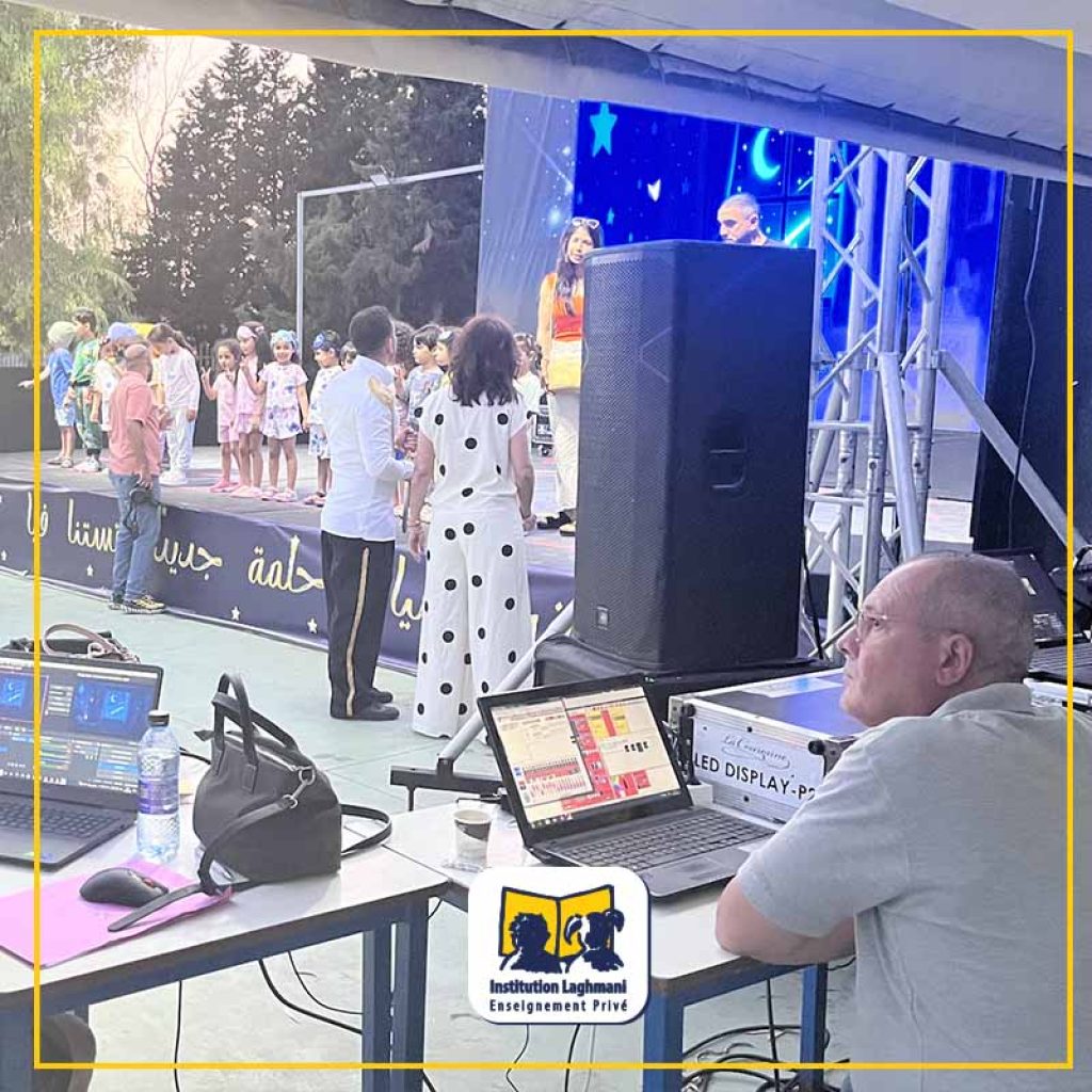 Les classes maternelles à la Fête de fin d'année - institution Laghmani