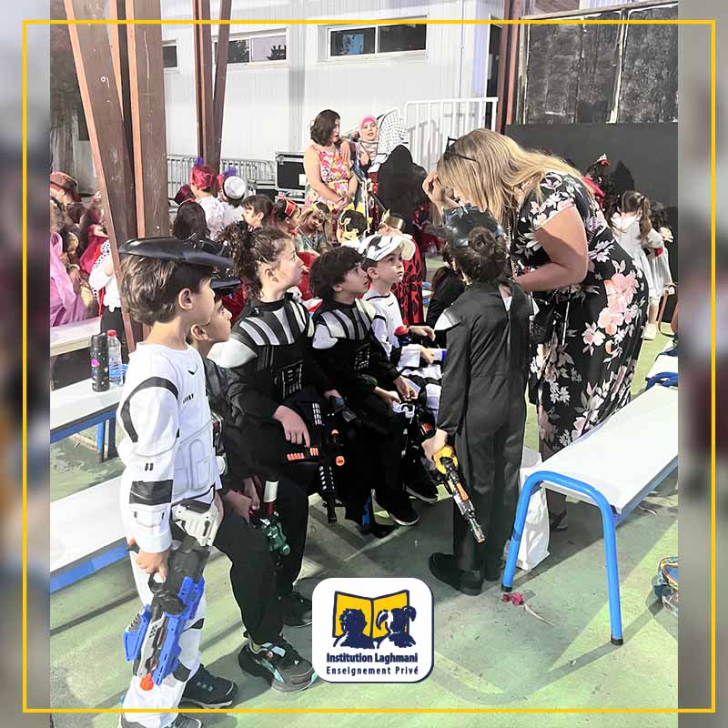 Les classes maternelles à la Fête de fin d'année - institution Laghmani