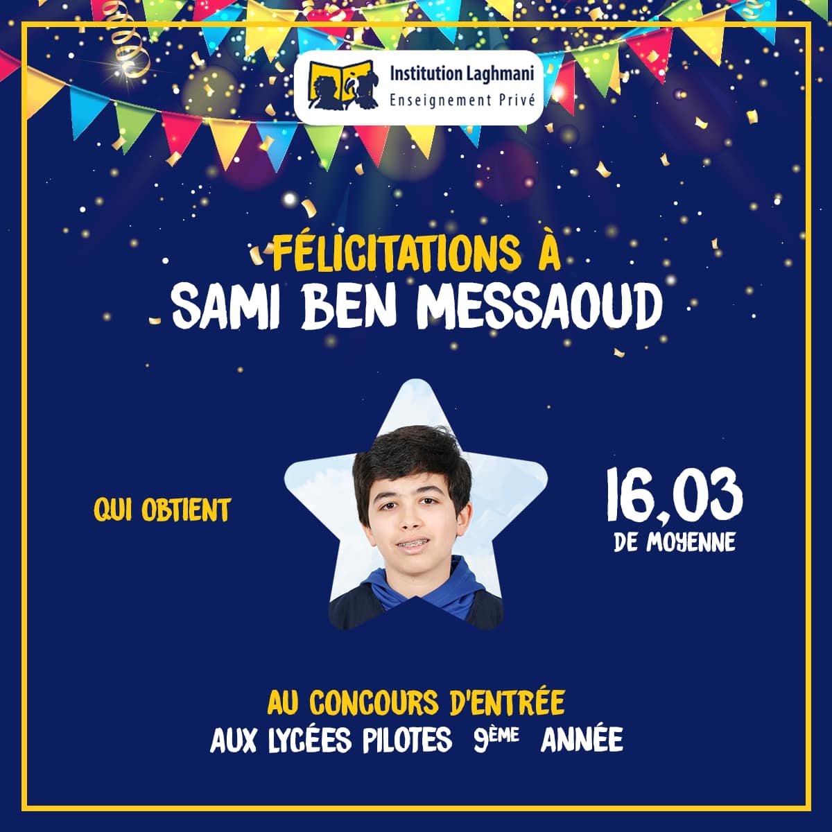 Affiche Sami Ben Massaoud 9ème