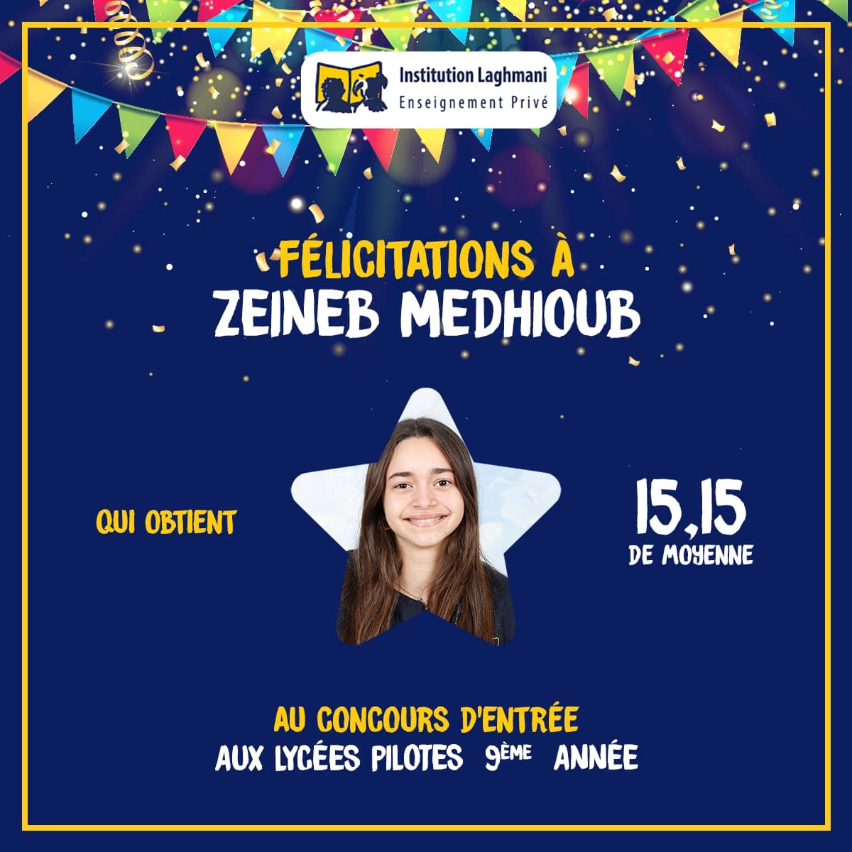 Affiche Zeineb Mehdhioub 9ème