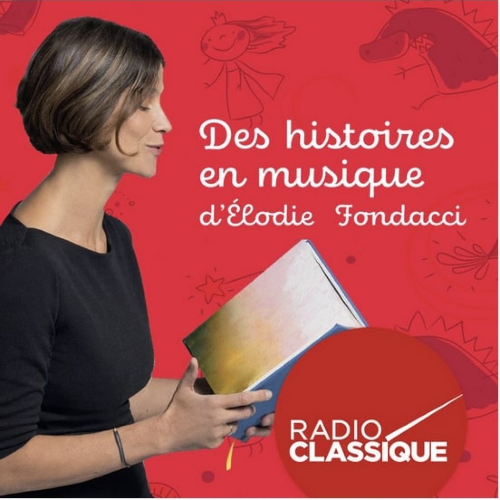 couverture des histoires et musique d'Elodie