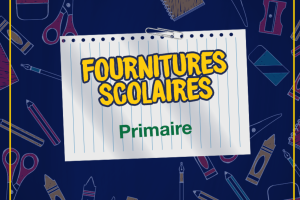 TY 17 07 26 fournitures scolaires Primaire